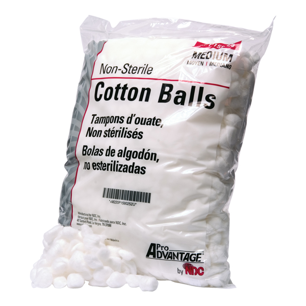 Cotton Ball NonSterile Medium ProAdvantage (2000 .. .  .  